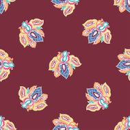 Seamless with vintage pattern N19