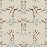 Seamless with vintage pattern N28