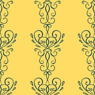 Seamless with vintage pattern N33