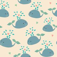 Cute whole seamless pattern
