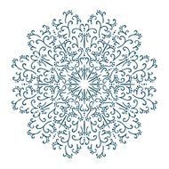 Vintage ornamental round pattern Vector illustration N2