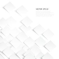 Vector white squares Abstract background N13