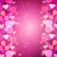 heart bokeh background N2