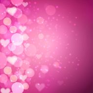 heart bokeh background N4