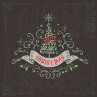 Vintage Christmas Background N11