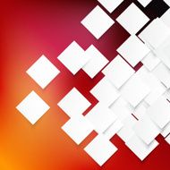 Vector white squares Abstract background N22