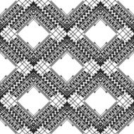 Vector black and white pattern