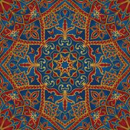 Stylized oriental pattern