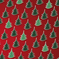 Christmas Pattern Background Template N4