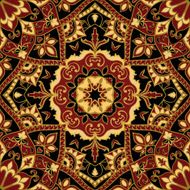 Stylized medieval pattern