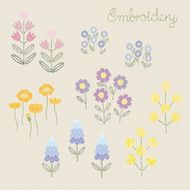 Embroidery Flower Pattern N2