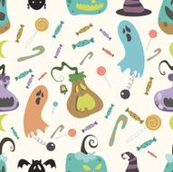 Halloween pumpkin pattern 01