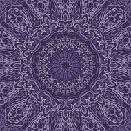 Ornamental purple round background