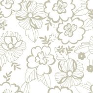 Seamless Pattern with floral ornament N43