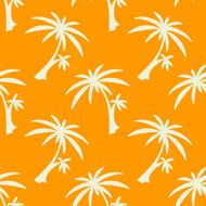 Seamless pattern palm trees N3