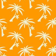 Seamless pattern palm trees N3