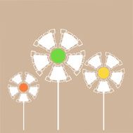 Geometry flower