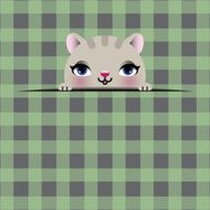 Cute cartoon cat N69