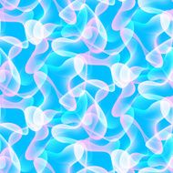 abstract cyan water seamless pattern