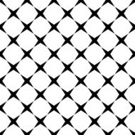 Black and white geometric seamless pattern modern stylish N27