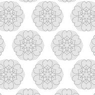 Primitive simple grey retro seamless pattern N29