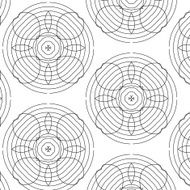 Primitive simple grey retro seamless pattern N33