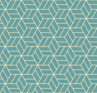 hexagon outline pattern with rounded corners