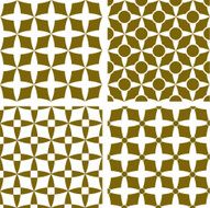 Gold seamless pattern N2