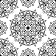 Eastern elegance ornament