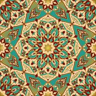 African stylized pattern