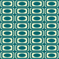 Geometrical pattern in retro colors N3