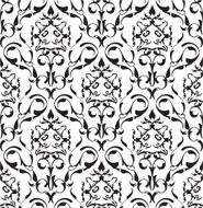 Baroque seamless art pattern