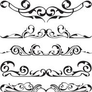 The baroque divide swirll set