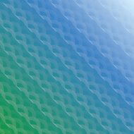 Illustration pattern of ornament semicircle N2