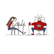 Programmers at work sketch for your design N7