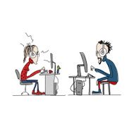 Programmers at work sketch for your design N9