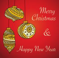 christmas greeting card N172