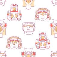 Mexican vector pattern