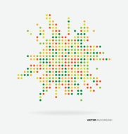 Vector halftone dots N42