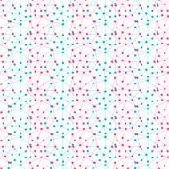 Seamless endless ornamental pattern with molecules