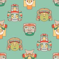 Mexican vector pattern N2