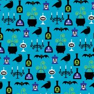 Halloween Motifs Pattern