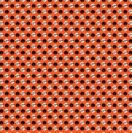 Pumpkin and Bat Pattern