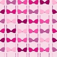 Breat cancer campaign pink bra seamless pattern