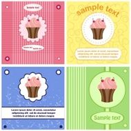 beautiful greeting labels cards