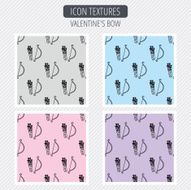 Amour arrows with bow icon Cupid love symbol