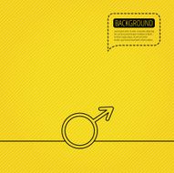Male icon Gentlemen sexuality sign