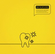 Healthy tooth icon Dental protection sign N2