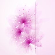 Vector background with flowers N16