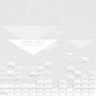 Vector Abstract geometric shape from triangles N7